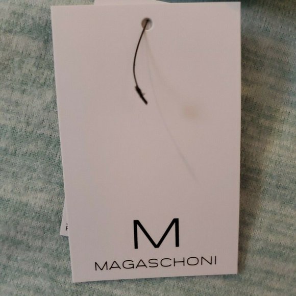 Magaschoni NWT Lagoon Heather Pull-On Hoodie - Picture 5 of 7